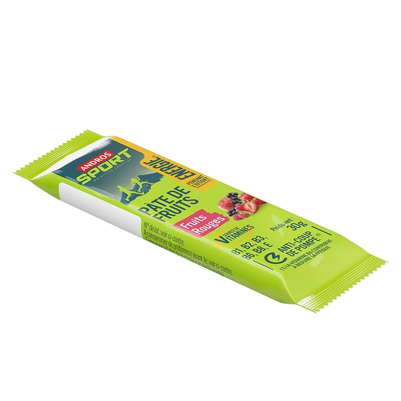 6 Pâtes de fruits Energie Fruits Rouges Andros Sport 2