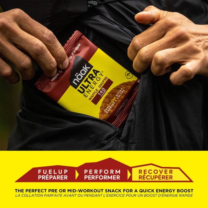Boîte de 12 Gaufres Ultra Energy Sirop d'érable Naak 3