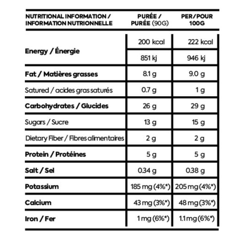 Purée énergétique Patate Douce Courge Butternut 5