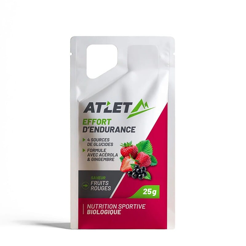 Gel énergétique Bio Fruits Rouges ATLET