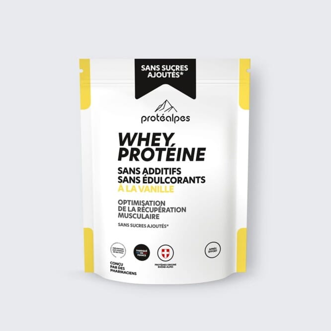 Whey Protein sans sucres ajoutés - Protéalpes 7
