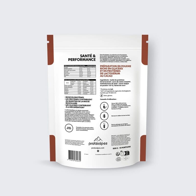 Poudre Protéinée Pro Recovery - Protéalpes 2
