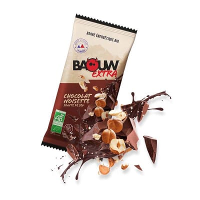 Barre énergétique Extra Chocolat Noisette Bio - BAOUW