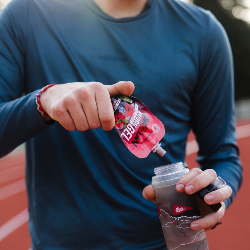 Gel énergétique Fruits rouges Hibiscus Bio BAOUW 4