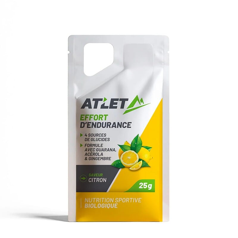 Gel énergétique Bio Citron ATLET