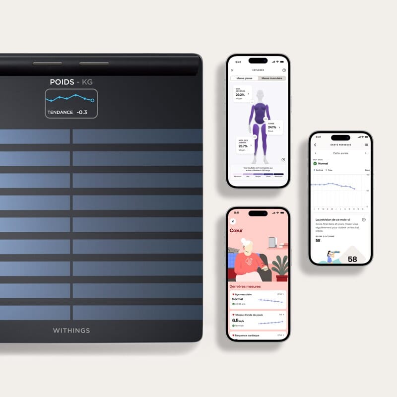 Balance connectée Withings Body Scan - Sport Orthèse