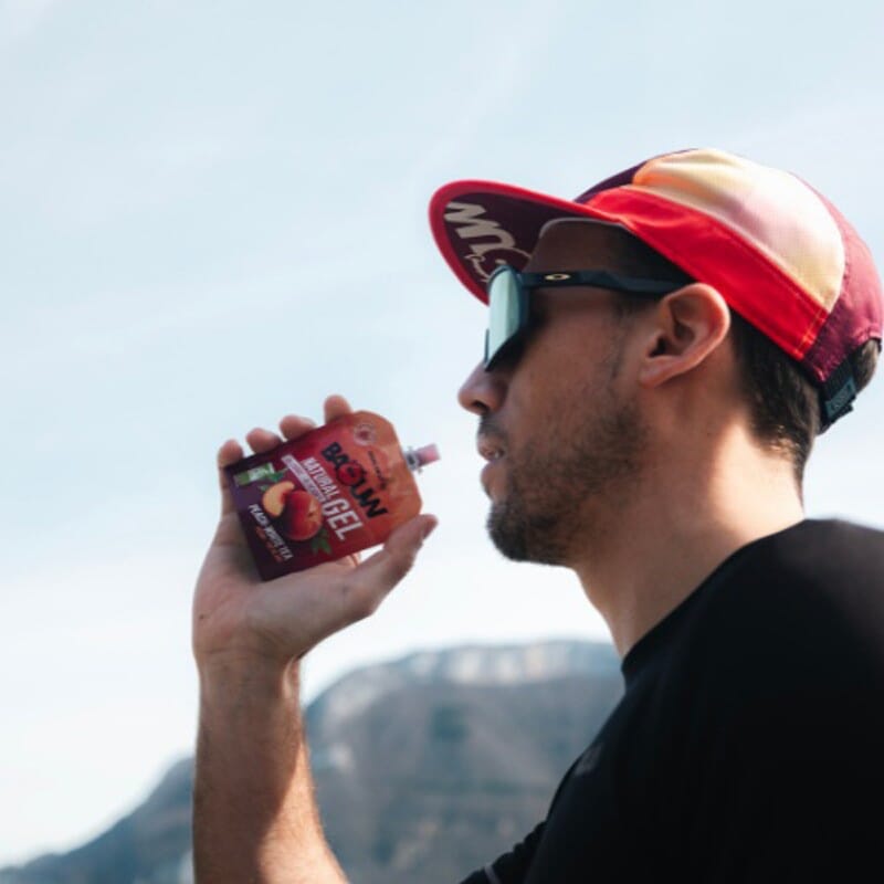 Gel énergétique Pêche et Thé Matcha Bio BAOUW 2