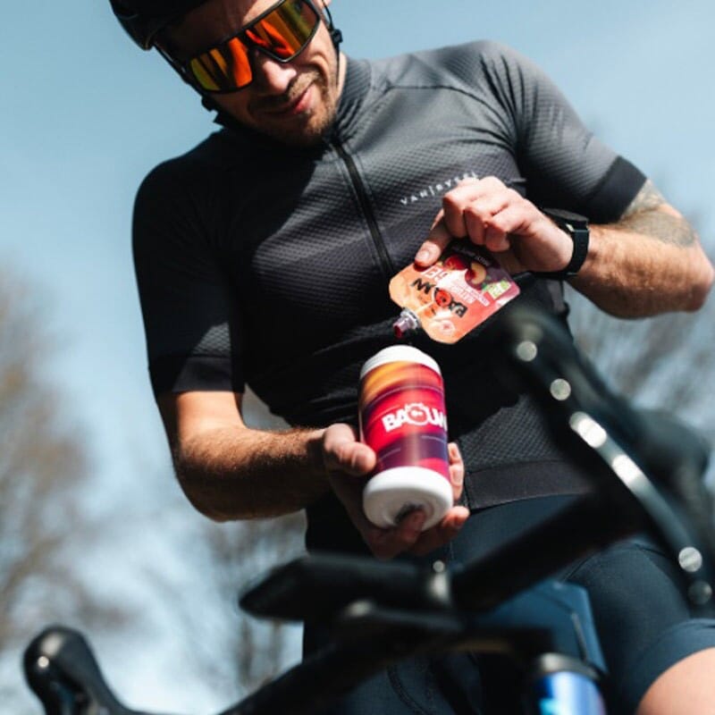 Gel énergétique Pêche et Thé Matcha Bio BAOUW 3