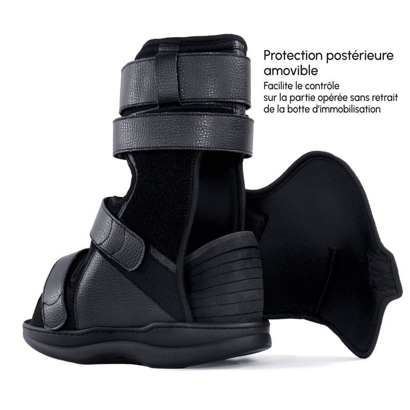 Botte d'immobilisation avec cryothérapie et ouverture postérieure Thétis Igloo 4