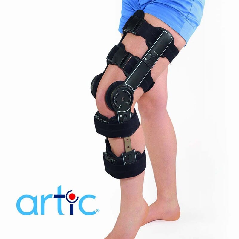 Artic® attelle articulée + attelle de cryothérapie Igloo 3