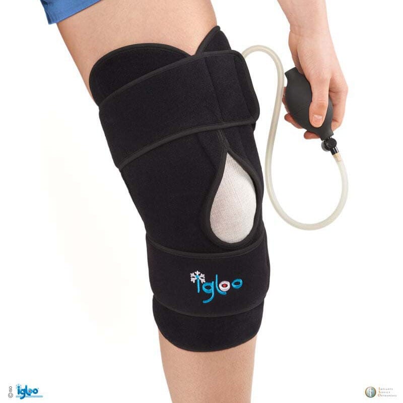 Artic® attelle articulée + attelle de cryothérapie Igloo 2
