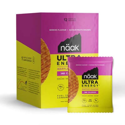 Boîte de 12 Gaufres Ultra Energy Fruits rouges Naak