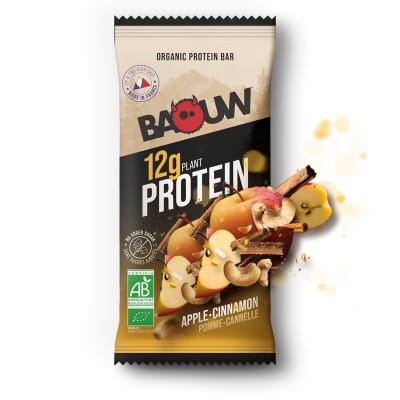 Barre protéinée Pomme - Cannelle Bio - BAOUW