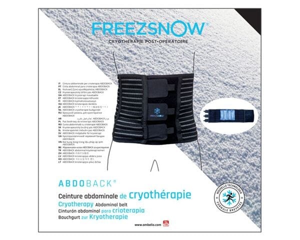 Ceinture abdominale ABDOBACK Freezsnow 2