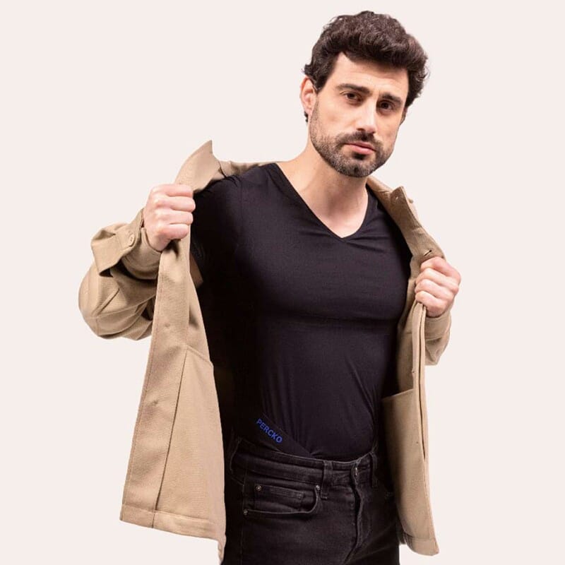 T-Shirt Discret PERCKO Homme 3