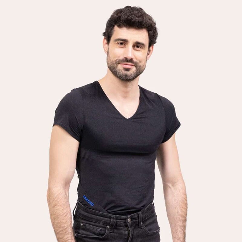 T-Shirt Discret PERCKO Homme T-Shirt Discret PERCKO Homme 2