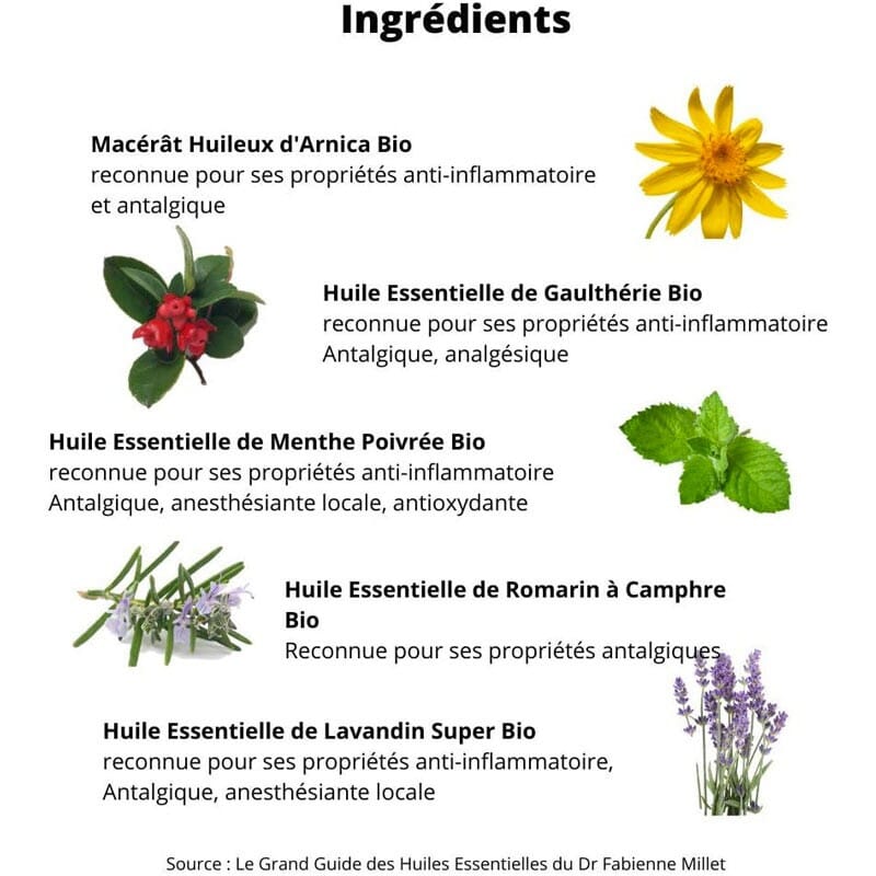 Huile de massage Musculaire Eona 3