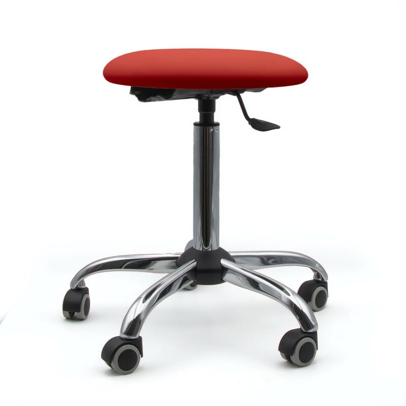 Tabouret sur roulettes piètement chromé - Kinova Pro 11