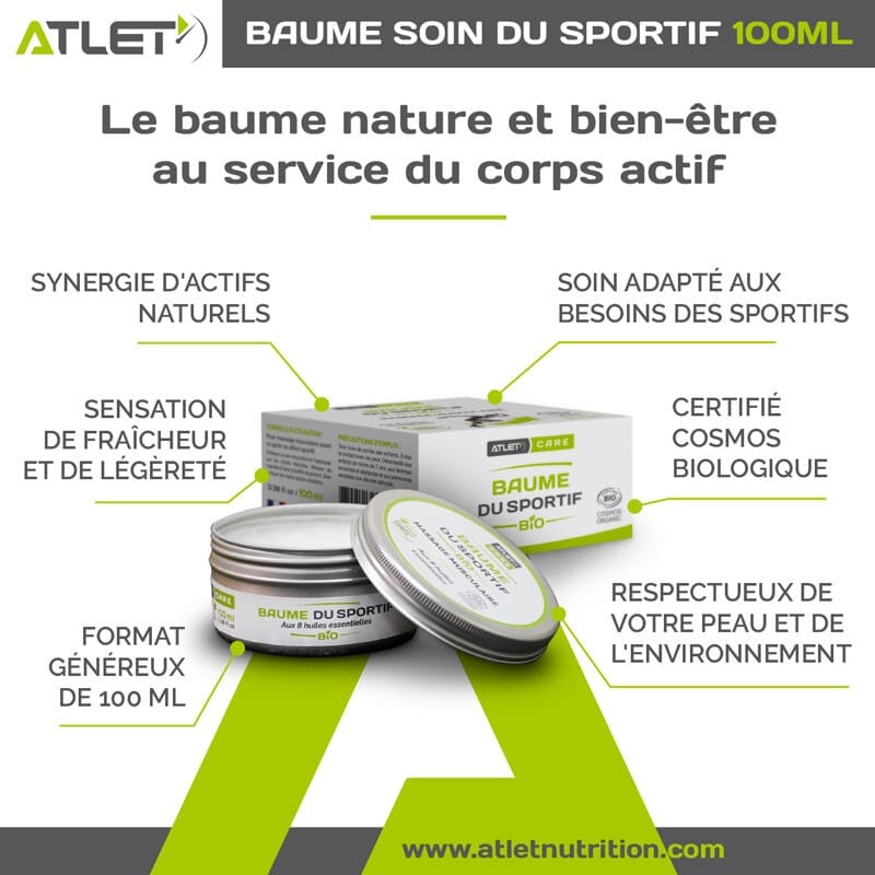 Baume du Sportif Bio ATLET 2