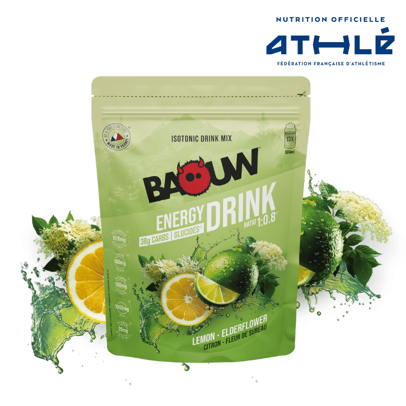 Energy Drink Citron Fleur de sureau - Baouw