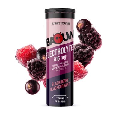 Pastilles Électrolytes Mûre Cassis - Baouw