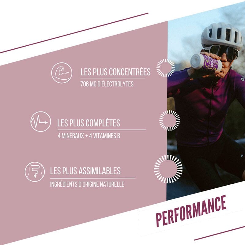 Pastilles Électrolytes Mûre Cassis - Baouw 7