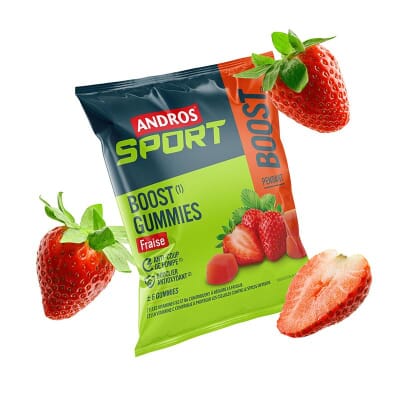 Gummies Boost Fraise Andros Sport