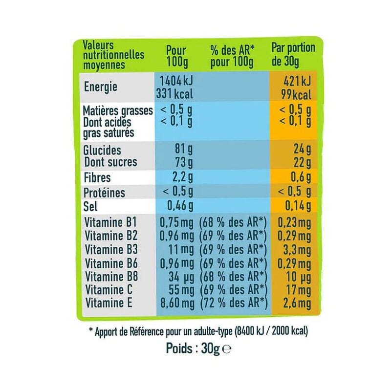 Gummies Boost Fraise Andros Sport 3