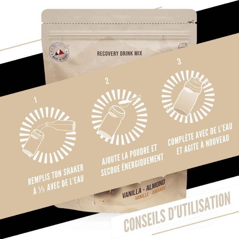 Recovery Drink Vanille Amande - Baouw 5