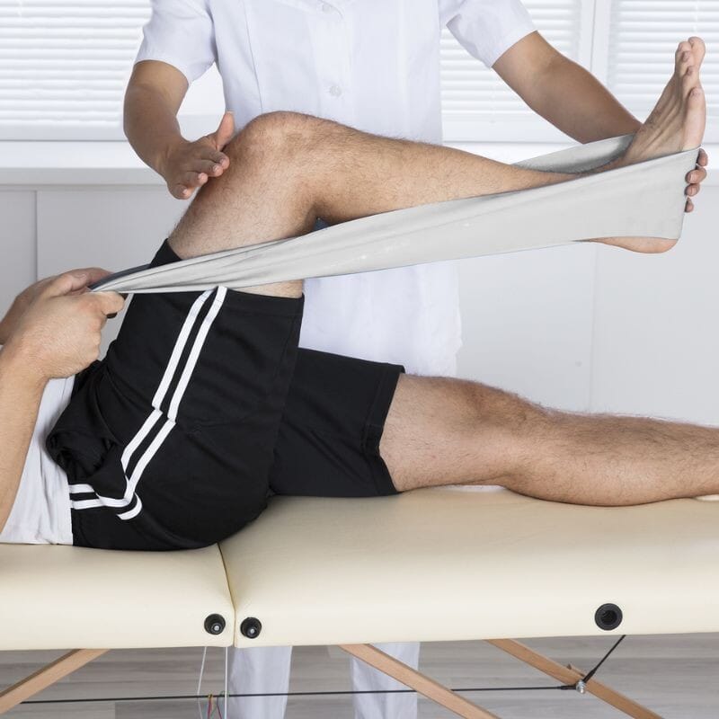 Bande élastique de résistance avec latex en rouleau - Theraband - 5,5 m 3