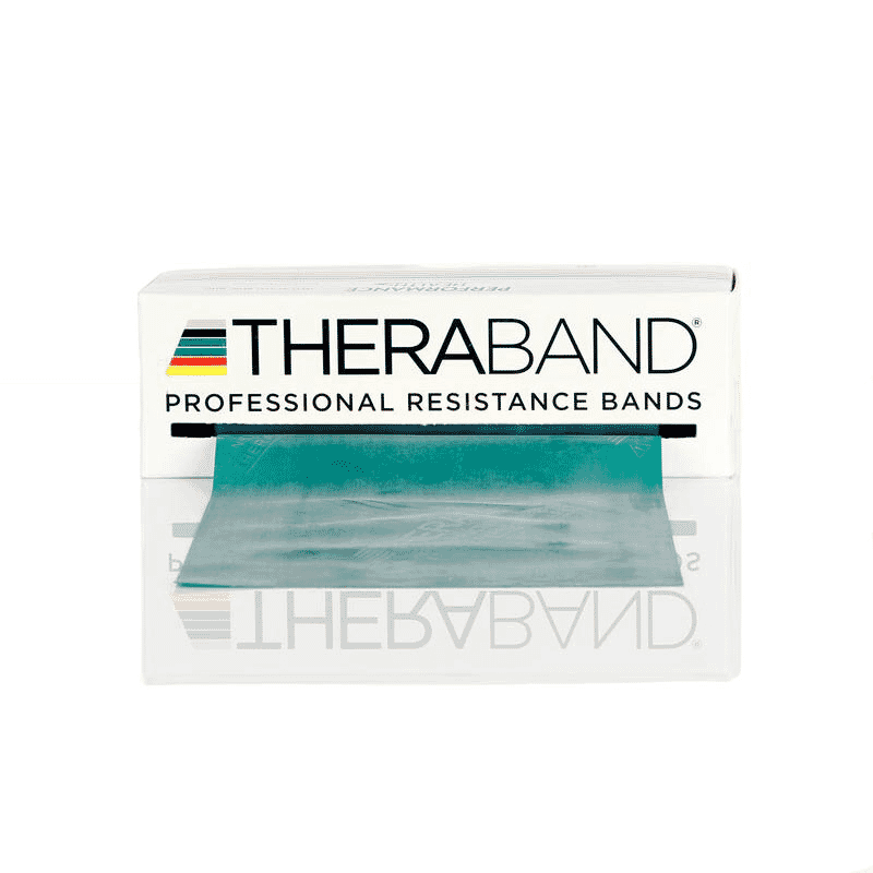 Bande élastique de résistance avec latex en rouleau - Theraband - 5,5 m 4