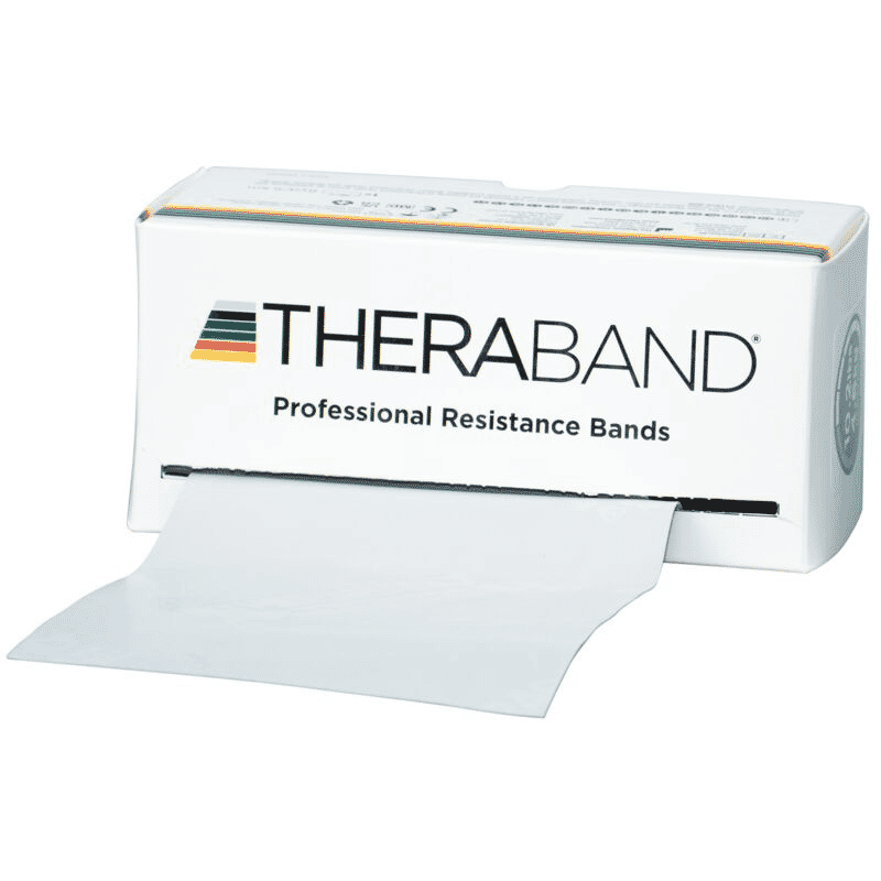 Bande élastique de résistance avec latex en rouleau - Theraband - 5,5 m 9