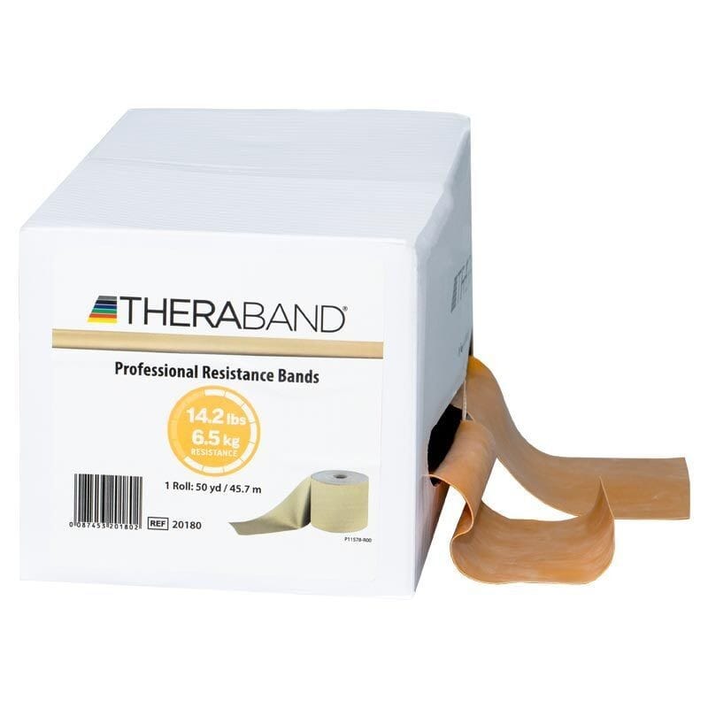 Bande élastique Theraband avec latex 45,5 m 9