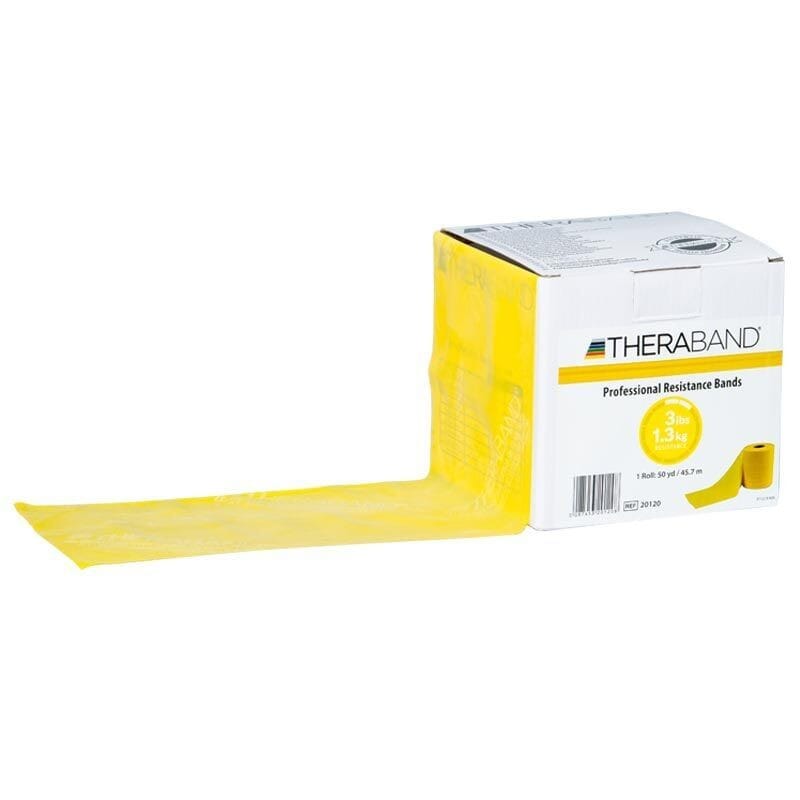 Bande élastique Theraband avec latex 45,5 m 3