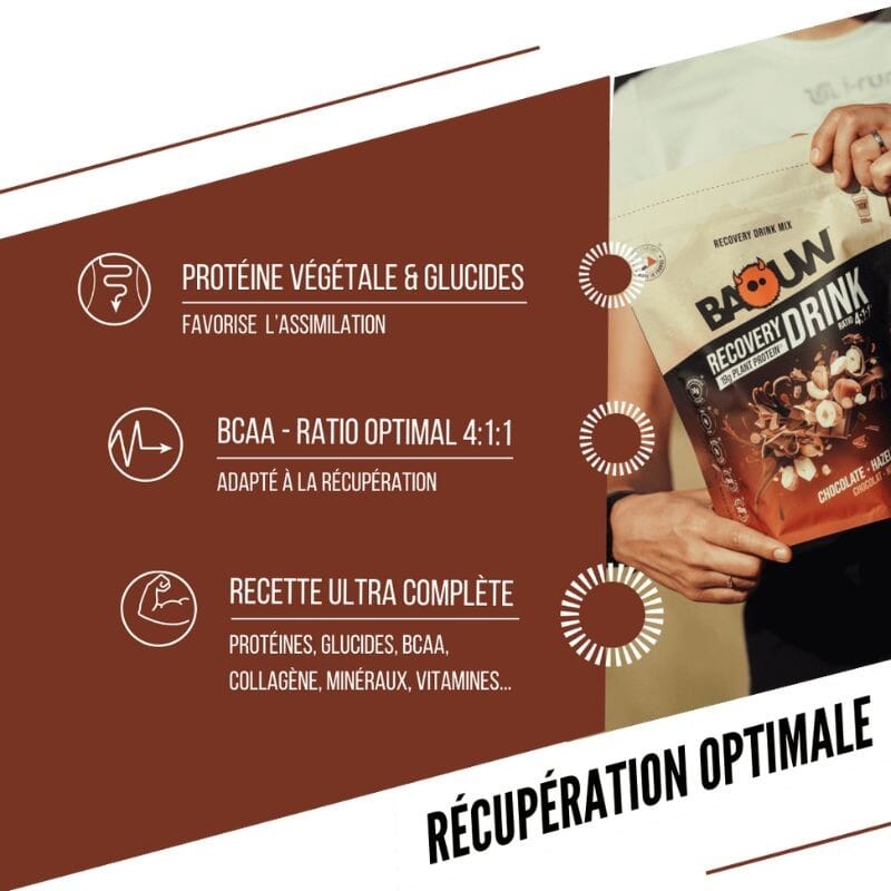 Recovery Drink Chocolat Noisette - Baouw 3