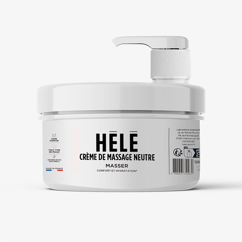 Crème de massage neutre - HÉLÉ