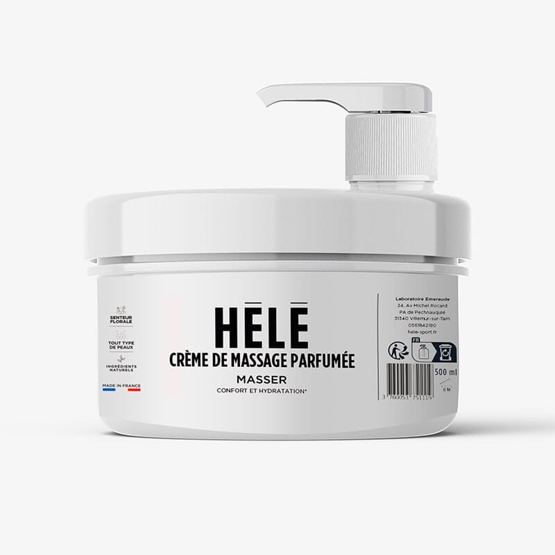 Crème de massage parfumée - HÉLÉ