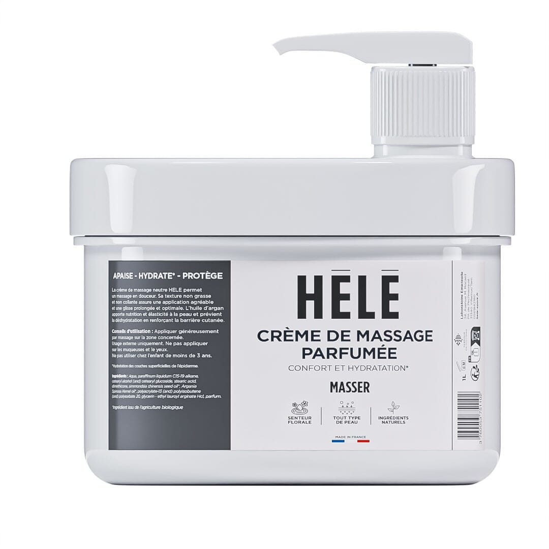 Crème de massage parfumée - HÉLÉ 3