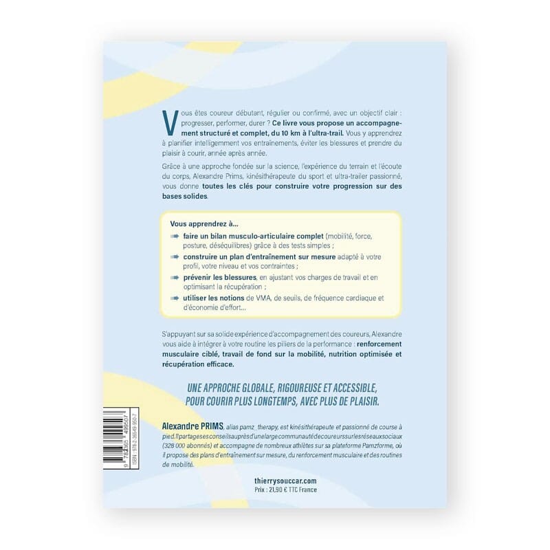 Livre Pamz Therapy - Deviens ton coach running 2