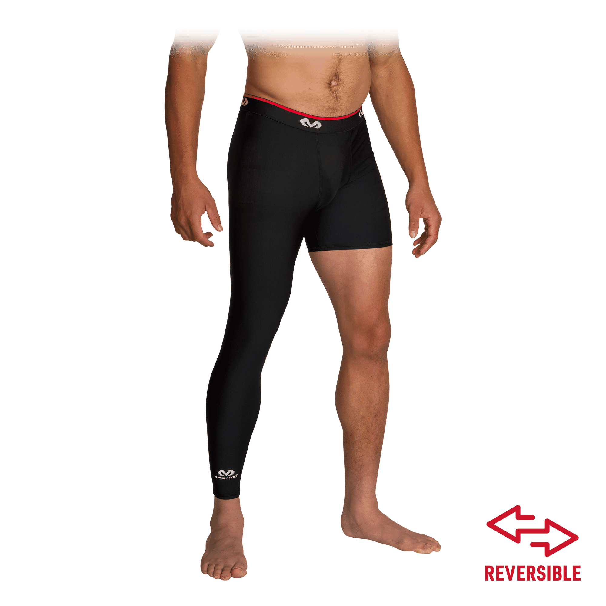Pantalon de compression réversible pour une jambe