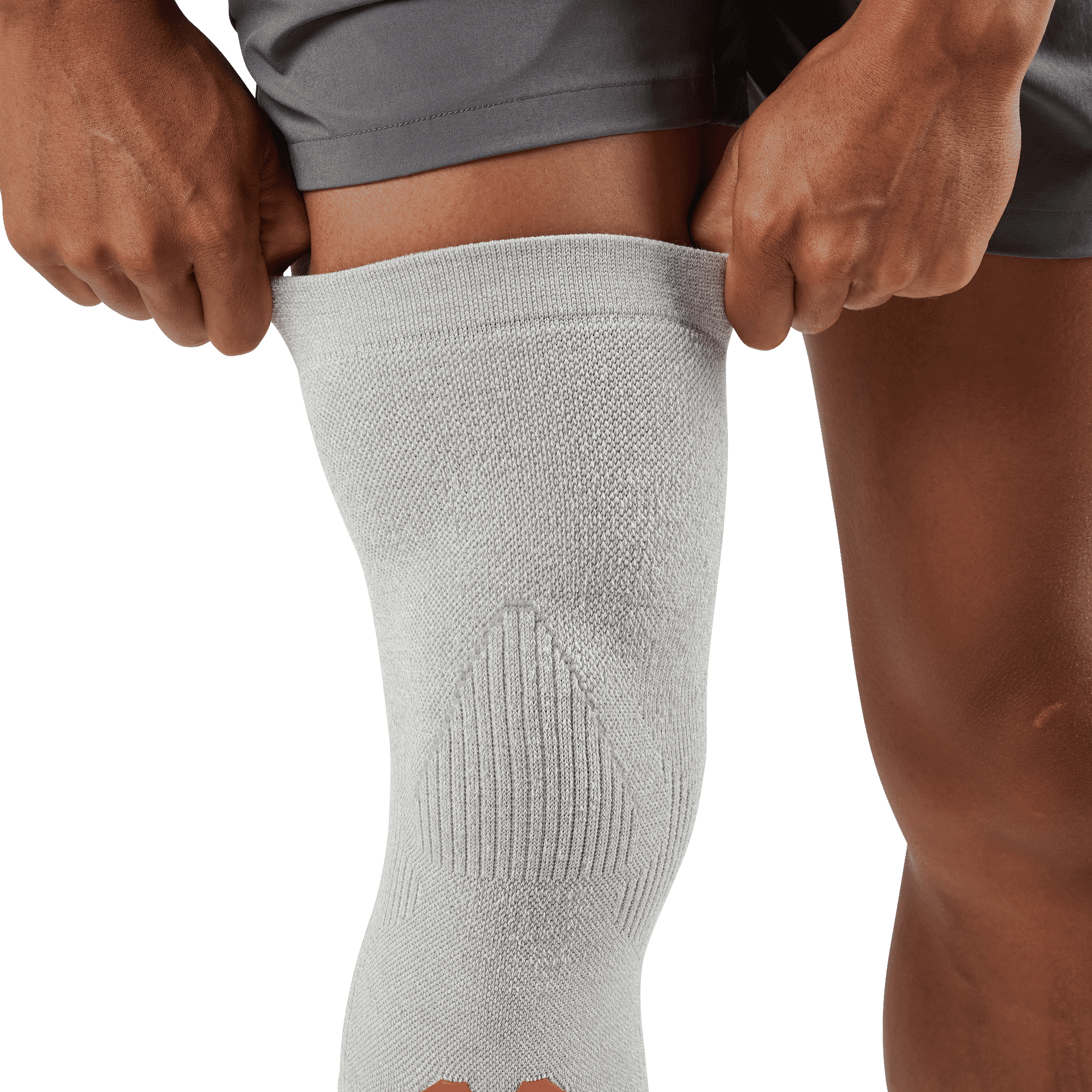 Genouillère McDavid Infused Therapy en maille bambou – maintien souple avec renforts latéraux 2