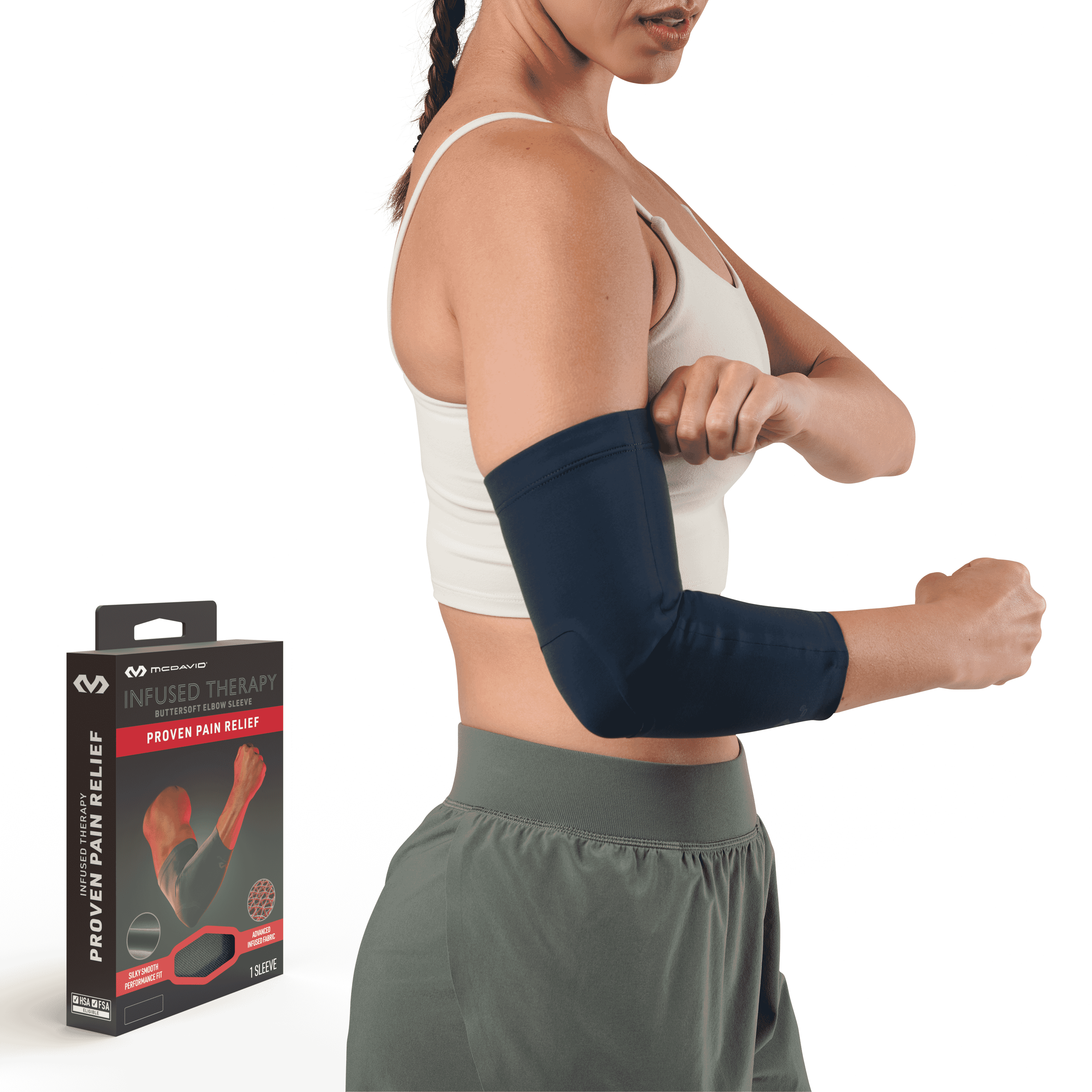 Manchons de coude McDavid Récupération & Circulation