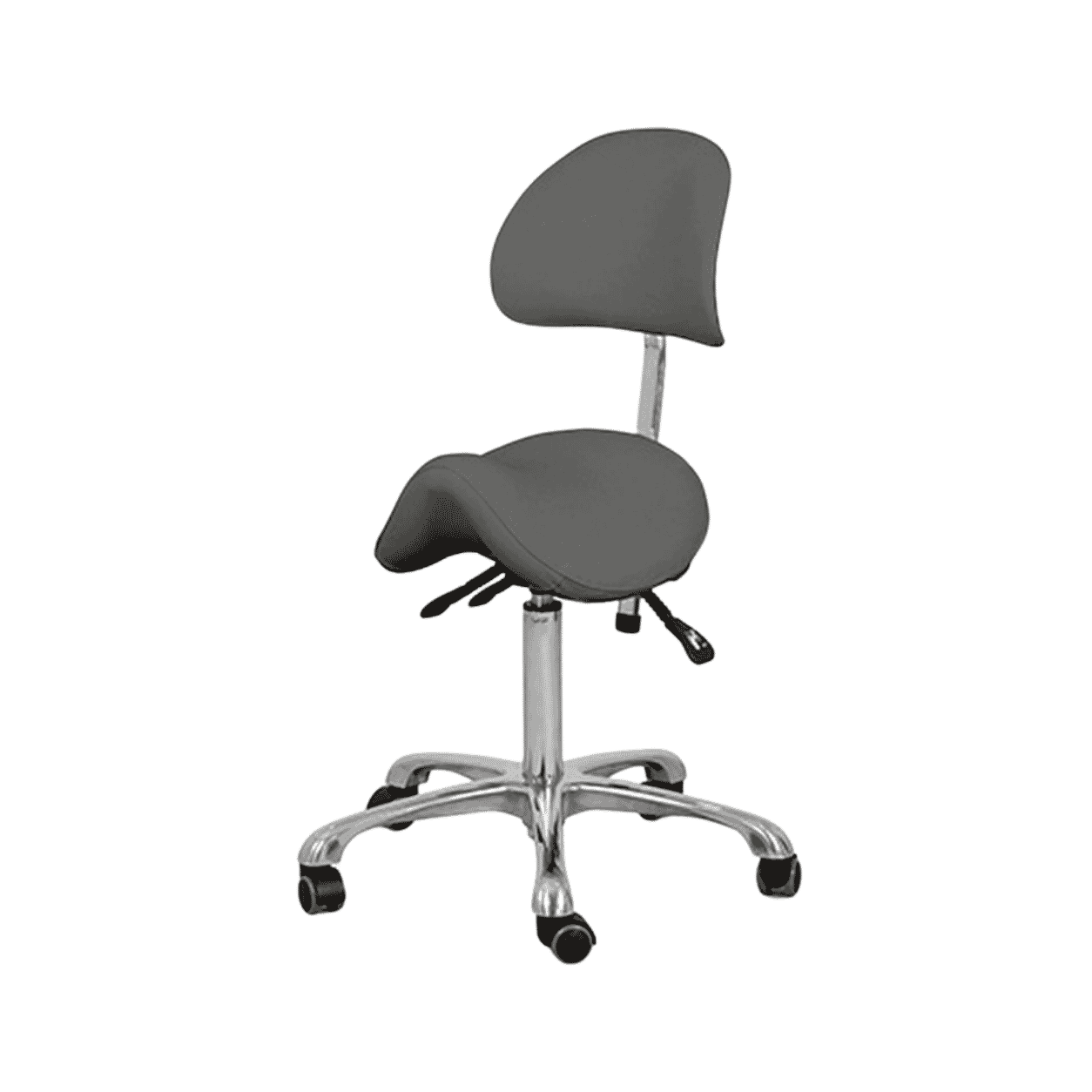 Tabouret selle avec dossier - Naggura