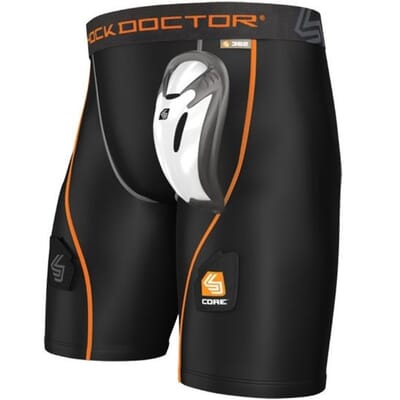 Compression Hockey Short avec BioFlex™ Cup 362 - Shock Doctor