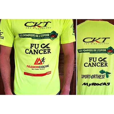 T-Shirt Sport Lutte Contre le Cancer 