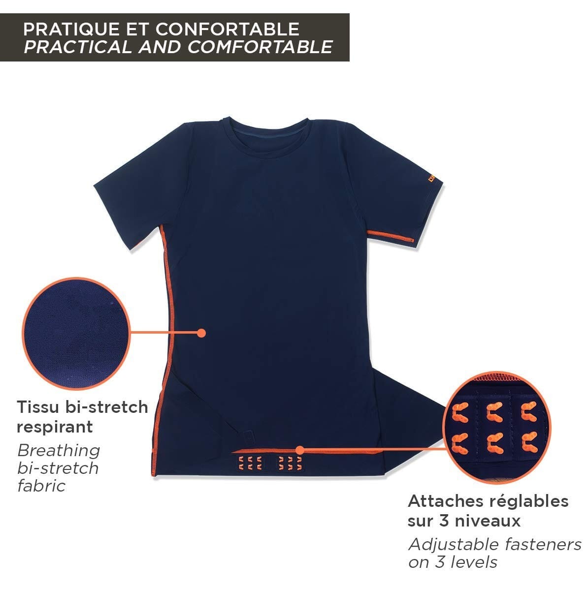 Percko : le tee-shirt intelligent pour un dos protégé 