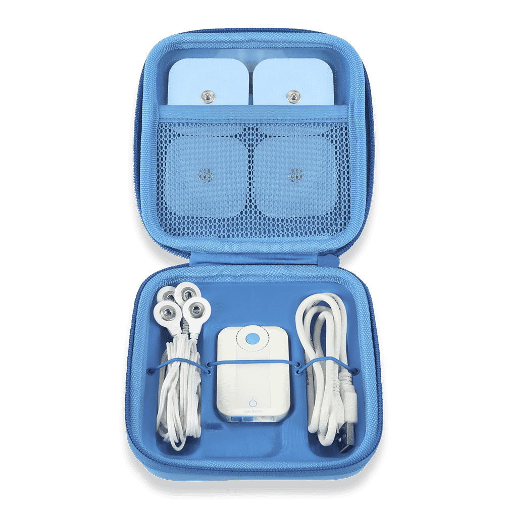 BLUETENS MASTER PACK Pack Électrostimulateur , Mixte Adulte, Bleu, 55 cm