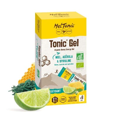 Gel MelTonic Bio Antioxydant - Miel, Acérola & Spiruline x6