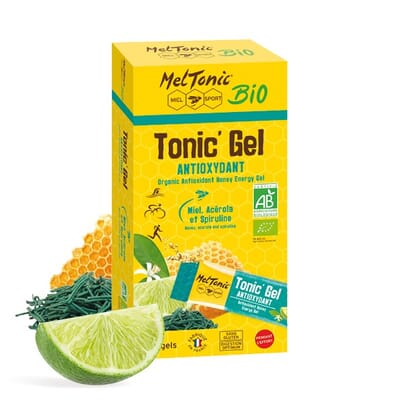 Gel MelTonic Bio Antioxydant - Miel, Acérola & Spiruline x8